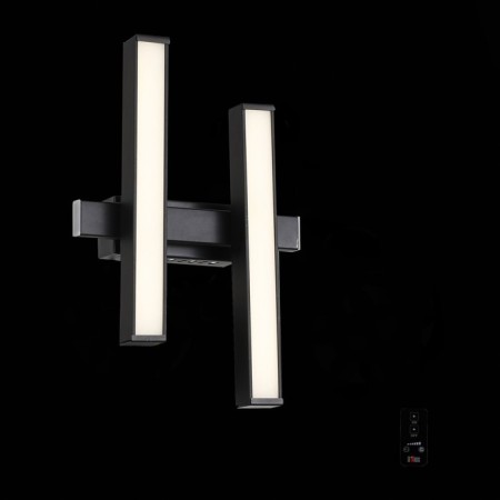 Sconces st. SL933.401.02. Samento. 1x10 W, LED, 4000K, 12x35 cm, black color-1