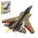 Block designer "Fast aircraft", 312 parts, 3 assembly options