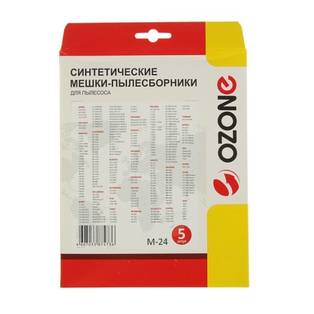 Ozone Micron M-24, 5 pcs synthetic vacuumber-1