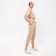 Costume (sweatshirt, trousers) minku: casual collection is beige color, size 42