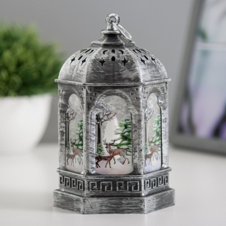 Nightlight "light" LED 1W 3XAG13 bronze 8.5x8.5x13cm Risalux