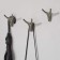 Furniture hook Cappio yak, two -rod, graphite