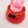 Plastic pendulum "Happy cat in a cash bag" White 7x7x9 cm