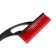 Brush STAT, with a scrap, soft handle, fluffy bristles, AVS WB-6312, 73 cm