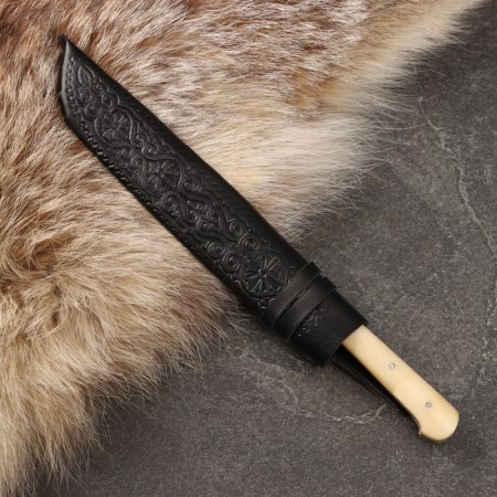 Knife Pchak Sharkhon-Small, Bone, Erma, Garda tin, ShH-15 (13-15cm)-3