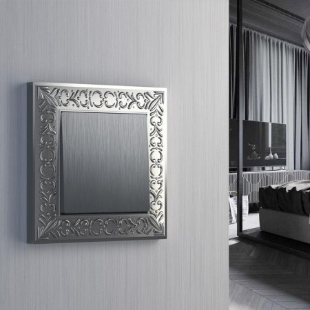 Frame for 1 post WL07-FRAME-01 color matte chromium, Material plastic-2