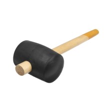 Kiyanka tundra, wooden handle, black rubber, 90 mm, 1100 g