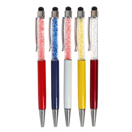 Gift handle, ball, rotary body, with rhinestones and stylus, mix