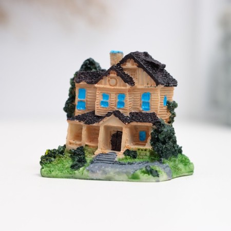 Figure "House Villa" 4x4x4cm, mix-6