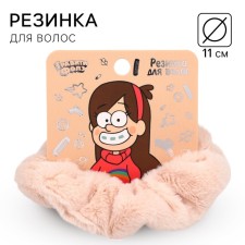 Hair gum, fluffy, 11 cm, gravity farz
