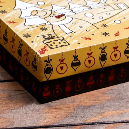 Gift box team "New Year's gift", 21 x 15 x 5.7 cm-4