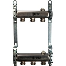 Collector Stout SMS 0923 000003, stainless steel for radiator wiring 3 outputs