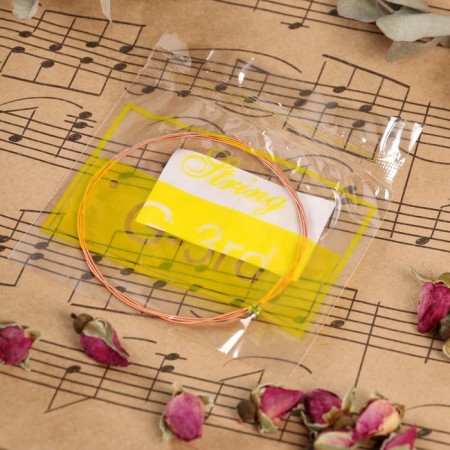 Струна для акустической гитары Music Life, №3, толщина 023, сталь-1