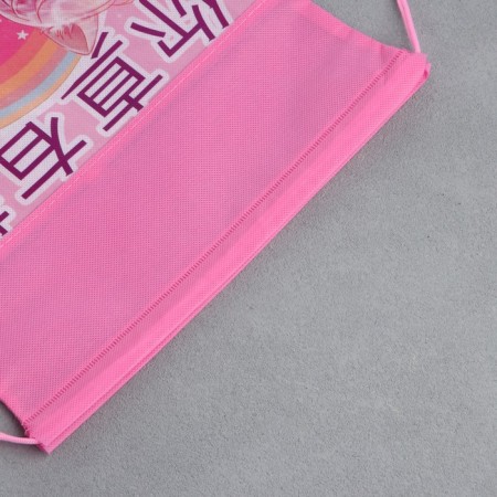 A bag for shoes "Pink Dreams" anime, polyester, size 30 x 40 cm-6