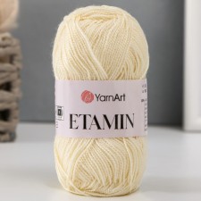 Пряжа "Etamin" 100% акрил 180м/30гр (423 экрю)
