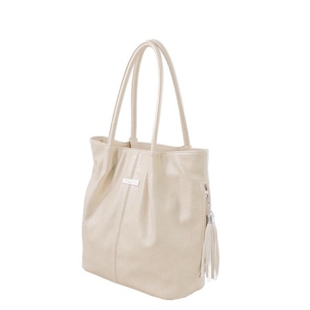B2473 Bag bag, lightning department, dairy color 32x30x13cm-2