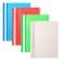 A set of folders Calligrata, A4, 180 microns, with a transparent top, 10 pieces, mix