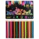 Pencils of 36 colors, Devente Trio Mega Soft, three -sided case, 4m, 3 mm, metal gift box