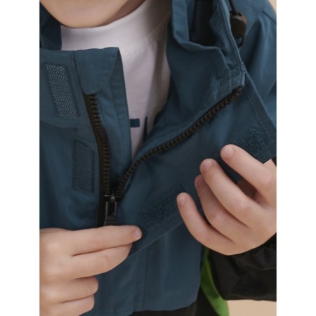 Vetrovka for boys, height 98 cm, sea wave color-11