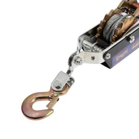 The winch lever tundra, double ratchet wheel, thrust 2 t (rise 0.8 t), cable 3 meters-7