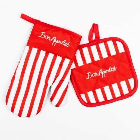 Bon Appetit kitchen set of 17*17 cm, mittens-seging 26*16 cm, 100% p/e-1