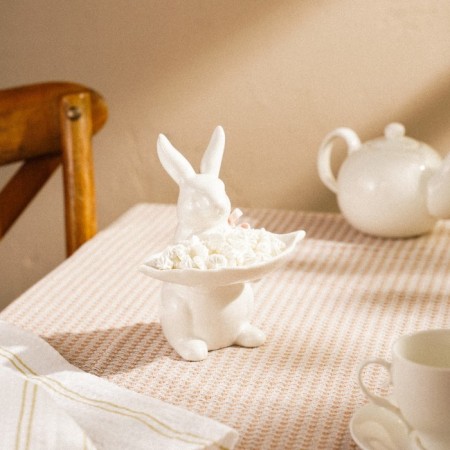 Serving SL Home "Forest Rabbit", 14.5 × 11 × 17.3 cm, white color-3