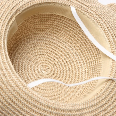 Women's hat minku, light brown color, rr 58-5