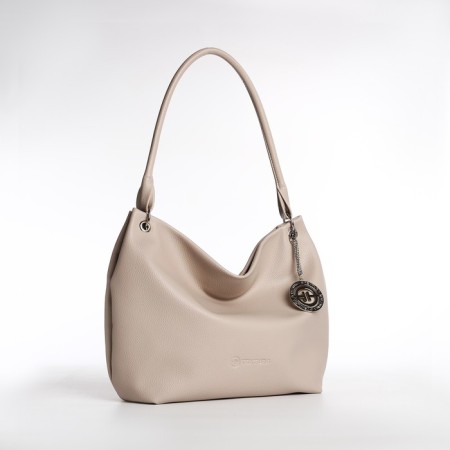 Female bag Textura, bag, large size, beige color-3