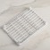 Universal folding regiment 27 × 19.3 × 17 cm, white color