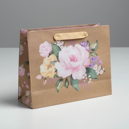 Package Gift Craft horizontal, packaging, “The best”, MS 23 x 18 x 10 cm-1