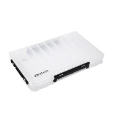 Namazu box for wobblers two -sided, 18 departments, size 34x22x4.7 cm