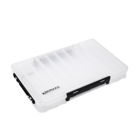 Namazu box for wobblers two -sided, 18 departments, size 34x22x4.7 cm