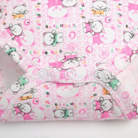 Body for girls, pink/bear, height 86-92 cm-3