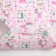 Body for girls, pink/bear, height 86-92 cm