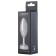 Anal sleeve DOXY BUTT PLUG SMOOTH, D-3.3 aluminum