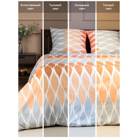 Bed Lowwind of Euro Mio, size 200x210 cm, 200x215 cm, 70x70 cm - 2 pcs-2