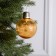 Christmas ball "2023", batteries, 1 LED, glow warm white