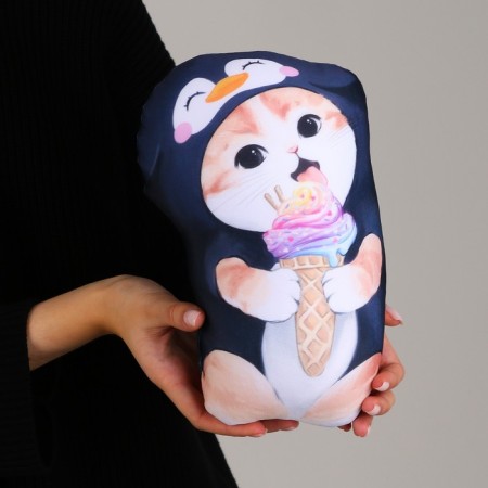 Antistress toy "Kitten Penguin"-6