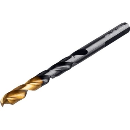 Drill Denzel 717217, 7 mm, HSS-Tin, Golden Tip, 10 pcs.-1