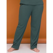 Брюки женские, размер 4XL, цвет зелёный