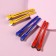 Hair clamps, set - 6 pcs, 10 cm, color mix