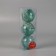 Set of balls plastic D-8 cm, 3 pcs "Aidons" Green