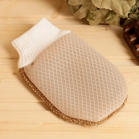 Bilateral "Mittle", nettle, 22x13cm washcloth-2