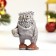 Figure soap "owl - good morning" 9x6x4.5cm/80g