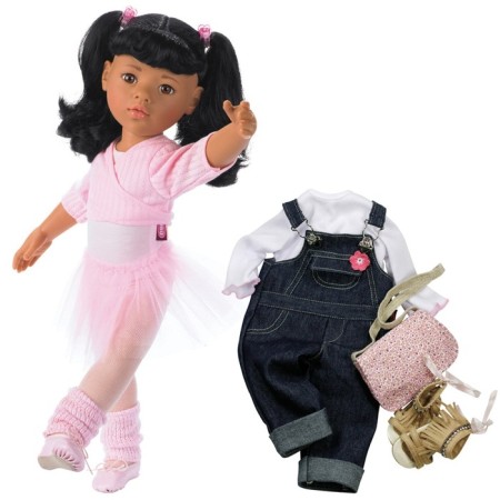 GOTZ doll "Hannah ballerina", Asian, size 50 cm