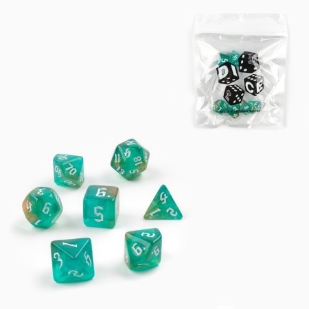 Cubes set for D&D (Dungeons and Dragons, DND) "Game time", Series: D&D, 7 pcs
