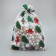 Bag gift organza "Christmas trees", 16 x 24 cm +/- 1.5 cm, new year