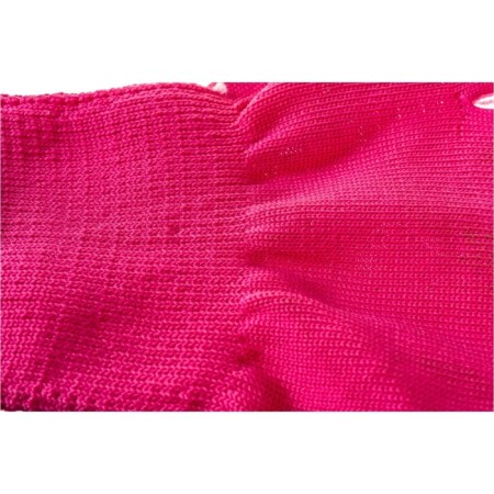 Gloves of nylon garden, knitting class 13, with PVC points, size 9, fuchsia-4