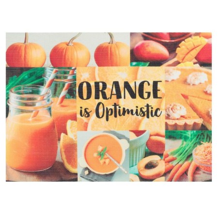 Napkin on the table "Orange is Optimistic" 29*40 cm-1