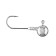 Lucky John Ball jig-heads, 16 g, BN color, 3 pcs.